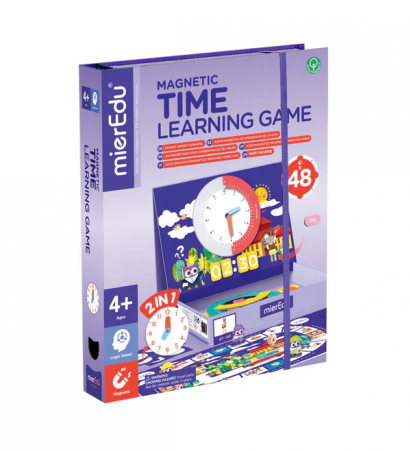 Jocuri magnetice - Joc magnetic educativ - Invatam Ceasul