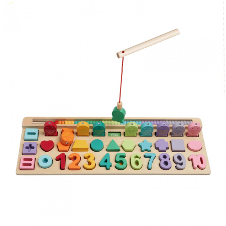 JOC PUZZLE DIN LEMN, 4 IN 1, 35 DE PIESE, MOMKI [1]