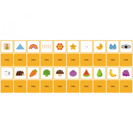 Joc senzorial de asociere Atinge si gaseste, Viga [2]