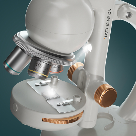 Joc STEM Set de laborator Microscop 1600, TopBright [3]