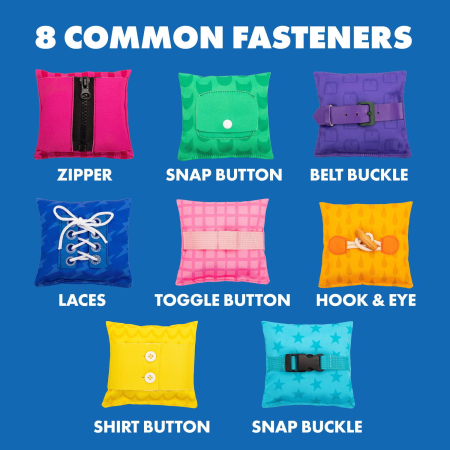 Joc tactil cu saculeti senzoriali - Invat sa ma imbrac [2]