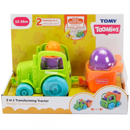 JUCARIE 2IN1 TRACTORAS, TOMY [2]