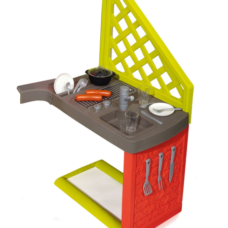 Jucarie copii - Bucatarie Smoby pentru casuta Jura Lodge cu accesorii [0]