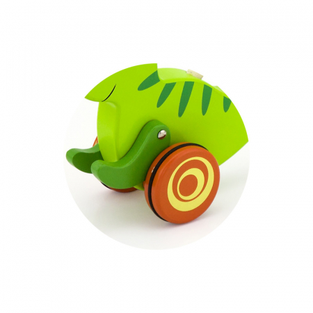 Jucarie de impins, Dinozaur, Viga [1]