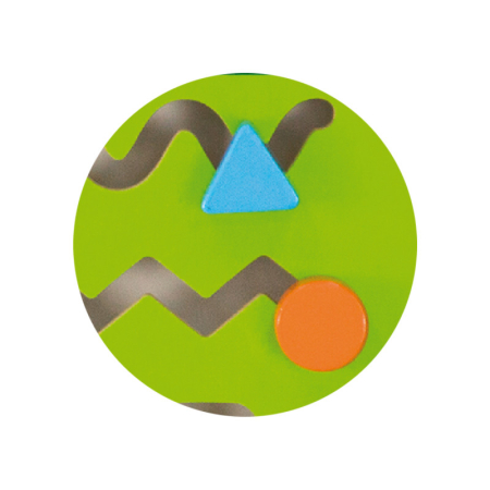 Jucarii Educative - Jucarie de perete cu activitati, Crocodil, Viga