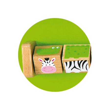 Jucarie de perete cu activitati, Crocodil, Viga [1]