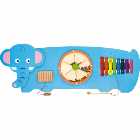 Jucarie de perete cu activitati, Elefant, Viga [3]