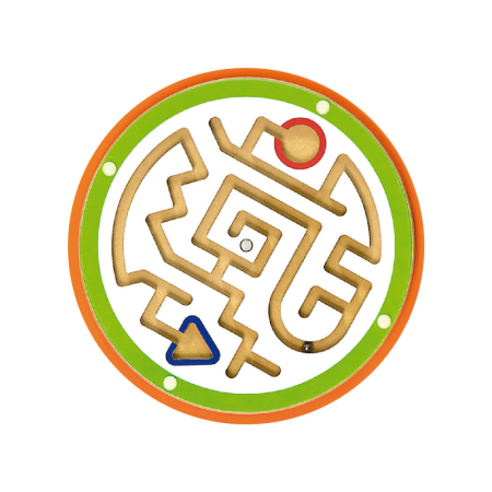 Jucarii Educative - Jucarie de perete cu activitati, Urs, Viga