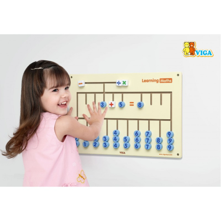 Jucarii Educative - Jucarie de perete - Invata matematica, Viga