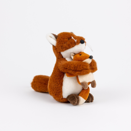 Jucarie de plus Vulpita cu pui, Egmont Toys [1]
