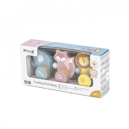 Jucarie de tras Animale din padure, PolarB, Viga [3]