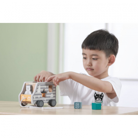 Jucarie de tras Camionul sortator, PolarB Viga [5]