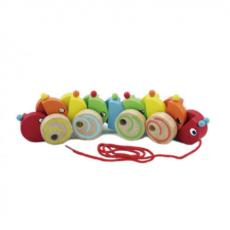 Jucarii de Tras-impins - Jucarie de tras Omida, Viga