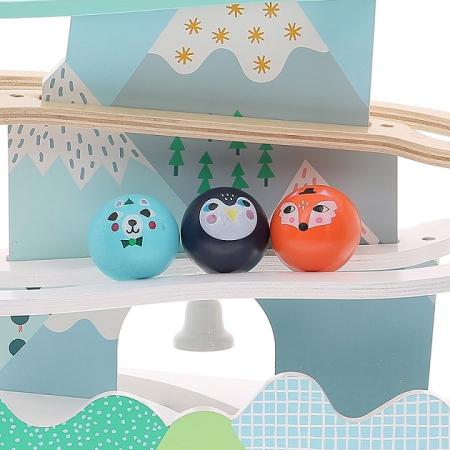 Jucarie din lemn cu bile - Cascada Iceland - Vilac [2]