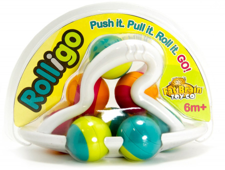 Jucarie distractiva cu bile Rollio - Fat Brain Toys [12]