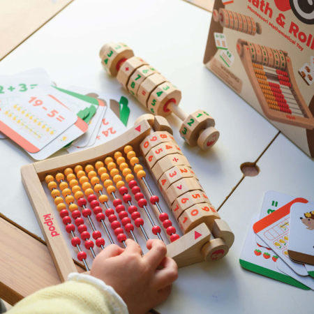 Jucarie educativa Montessori pentru învățarea matematicii Kipod [5]
