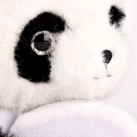 Jucarie din plus pentru relaxare si antistres - Urs Panda - magnetic, 30 cm [4]