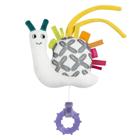 Jucarii Bebe - Jucarie muzicala mini - Melc prietenos