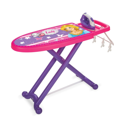 Jucarie Pilsan Masa si fier de calcat roz [0]