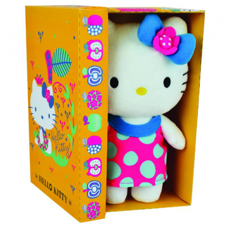 Jucarie Plus Jemini 20cm Hello Kitty Buline Albastre [3]