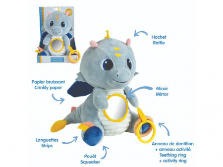 Jucarie Plus Jemini Cu Activitati 21cm Leon Dragonul [4]