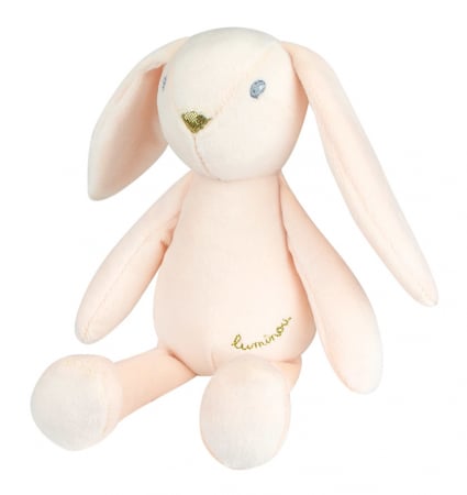 Jucarie Plus Jemini Fosforescenta 21cm Iepure Luminou Roz [2]