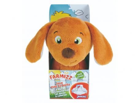 Jucarie Plus Jemini In Cutie Pentru Colorat 15cm Catelus [2]