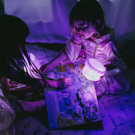 Jucarie senzoriala luminoasa Lumi - Glo Pal, mov [4]