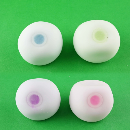 Jucarie senzoriala Squishy Minge de strans cu nisip, 5 cm, Robetoy [1]
