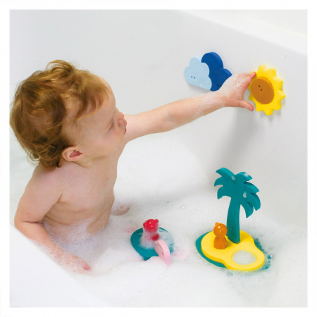 Jucarii de baie din spuma, Insula comorilor, Quut Toys [2]