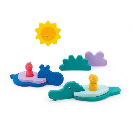 Jucarii de baie din spuma, Into the jungle [4]