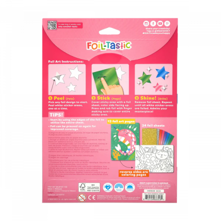 Kit Arta cu folie Foil-tastic - Whimsical World [6]