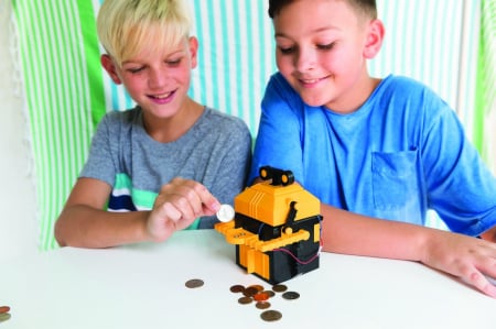 Kit constructie robot - Money Bank Robot, Kidz Robotix [2]