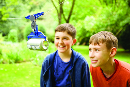 Kit constructie robot - Tin Can Cable Car, Kidz Robotix [3]