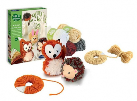 Kit Creativ Animale din Pompoane [1]