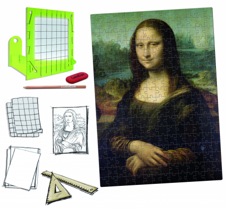 Kit Creativ Atelier Leonardo da Vinci si puzzle [1]