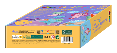 Kit creativ de crosetat 3 pandantive - Prieteni Acvatici [2]