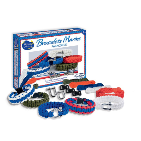 Kit creativ DIY - Bratari marine pentru baieti - Sentosphere [1]
