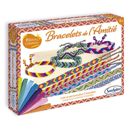 Jucarii creative - Kit creativ DIY - Bratarile prieteniei - Sentosphere