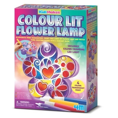 Noutati - Kit creativ KidzMaker - Lampa florala luminoasa