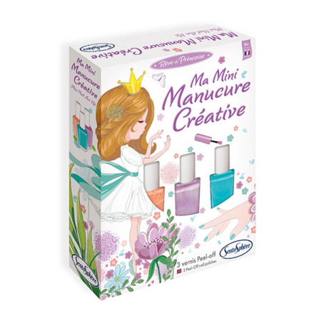 Jucarii creative - Kit creativ - Mini Set Manichiura Peel-Off pentru Copii, cu stickere - Sentosphere