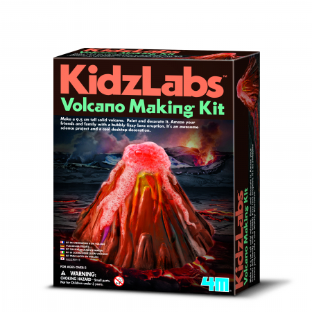 Jucarii creative - Kit creativ Realizeaza un vulcan