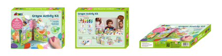 Kit de activitati cu creioane colorate - Distractie in 4 anotimpuri [14]
