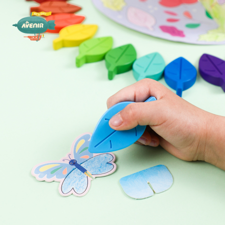 Kit de activitati cu creioane colorate - Distractie in 4 anotimpuri [9]