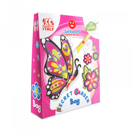 Vârstă - Kit de desenat cu particule de marmura - Gradina Secreta