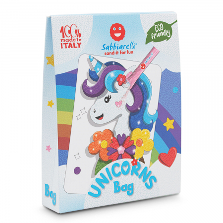 Vârstă - Kit de desenat cu particule de marmura - Unicorni