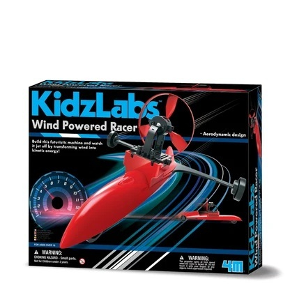 Noutati - Kit DIY KidzLabs - Masinuta cu propulsie eoliana