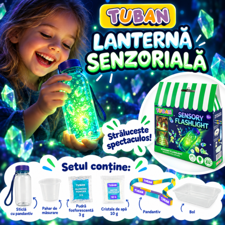 Glow in the Dark - Kit DIY - Lanterna senzoriala Senso Story