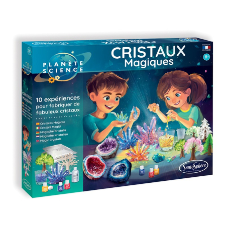 Jucarii Educative - Kit experimente chimie - Cristale Magice - Sentosphere