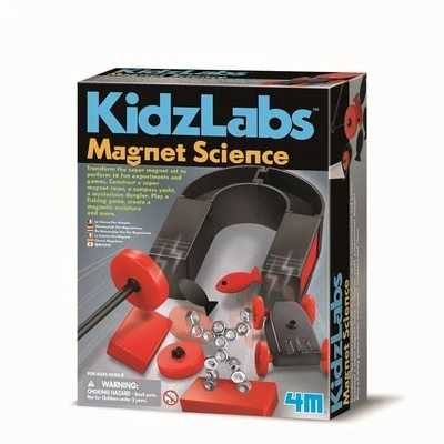 Noutati - Kit experimente KidzLabs - Stiinta magnetismului